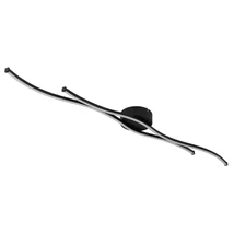 Plafoniera Globo BOYD metal, acril, negru, alb, LED, 30W, 3000K, 1300Lm - 67336-30