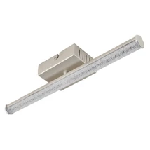 Aplica de perete Globo KIRINA metal, plastic, crom, nichel, transparent, LED, 6W, 4000K, 620Lm - 67346-6
