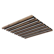 Plafoniera Globo HAYDEN metal, lemn, plastic, negru, maro, alb,LED, 30W, 3000K, 1500Lm - 67347D2