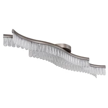 Plafoniera Globo JULIET metal, acril, grafit, transparent, LED, 35W, 3200K, 1560Lm - 67348D
