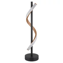 Veioza Globo WATKINS metal, plastic, metal, maro, negru, alb, LED, 12.5W, 3000K, 540Lm - 67354T