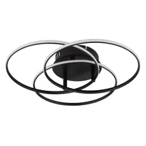 Plafoniera Globo KOMBOS metal, plastic, negru, alb, LED, 40W, 4000K, 2920Lm - 67355-40