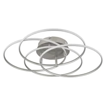 Plafoniera Globo KOMBOS metal, plastic, nichel, alb, LED, 55W, 4000K, 4650Lm - 67355-55N