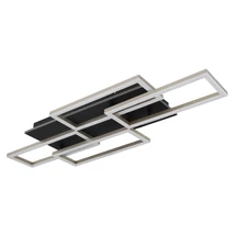Plafoniera Globo JEFFRY metal, plastic, negru, sampanie, alb, LED, 40W, 3000-6500K, 2700Lm - 67359-40A