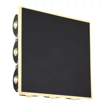Aplica de perete Globo SAIDY metal, acril, negru, transparent, LED, 3000K, 12W, 850lm - 78408-12