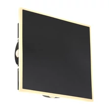 Aplica de perete Globo SAIDY metal, acril, negru, transparent, LED, 3000K, 12W, 850lm - 78408-4