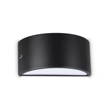 Aplica de perete exterioara IdealLux REX metal, plastic, negru, alb, E27, IP44 - 118635
