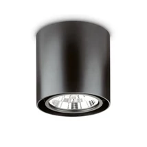 MOOD PL1 D15 ROUND NERO - IdealLux-243450 - Plafoniera