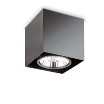 MOOD PL1 D15 SQUARE NERO - IdealLux-243931 - Plafoniera