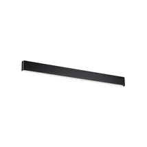 Aplica de perete IdealLux DELTA AP D110 NERO metal, negru, LED, 3000K, 37W, 4550lm - 287591