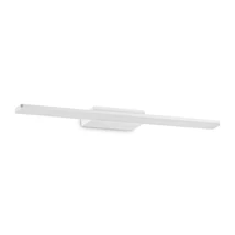 Aplica de perete IdealLux MAKE-UP AP D60 metal, plastic, alb, LED, 3000K, 18W, 2300lm, IP54 - 287669