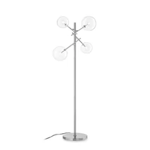 Lampadar IdealLux EQUINOXE PT4 CROMO metal, stical, crom, transparent, G4, 3000K, 2W, 160lm - 290959