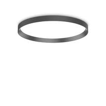Plafoniera IdealLux FLY PL D60 NERO metal, plastic, negru, LED, 3000K, 53W, 7500lm - 292205