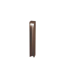 Lampadar exterior IdealLux KURT PT COFFEE metal, cafeniu, LED, 4000K, 11W, 1000lm, IP54 - 294001