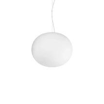 Pendul IdealLux COTTON SP1 D30 metal, sticla, alb, E27 - 297767