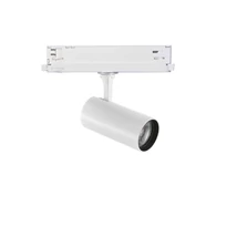 Sursa de lumina pentru sistem cu sina trifazata IdealLux FOX 08W CRI90 1-10V WH metal, alb, dimabil, LED, 3000K, 8W, 800lm - 302546
