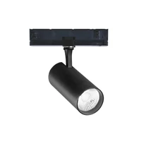 Sursa de lumina pentru sistem cu sina trifazata IdealLux FOX 25W CRI90  1-10V BK metal, negru, dimabil, LED, 3000K, 25W, 2450lm - 302591