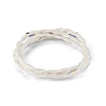 Cablu IdealLux CAVO TESSUTO INTRECCIATO 10M BIANCO alb, 2x0,75, 10m - 303062