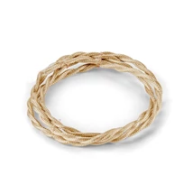 Cablu IdealLux CAVO TESSUTO INTRECCIATO 10M OTTONE alama, 2x0,75, 10m - 303086