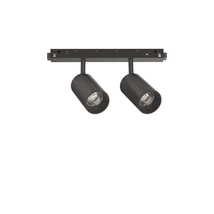 Sursa de lumina pentru sistem magnetic IdealLux EGO TRACK DOUBLE 16W 1-10V BK metal, negru, dimabil, LED, 3000K, 16W, 1450lm - 303628