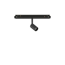 Sursa de lumina pentru sistem magnetic IdealLux EGO TRACK SINGLE 03W 1-10V BK metal, negru, dimabil, LED, 3000K, 3W, 190lm - 303666