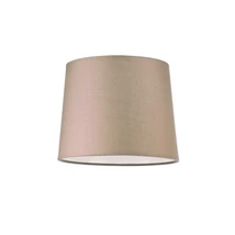 Abajur IdealLux SET UP PARALUME CONO D40 TORTORA textil, plastic, gri - 304120