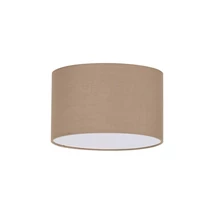 Abajur IdealLux SET UP PARALUME CILINDRO D30 TORTORA textil, plastic, gri - 304618