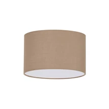 Abajur IdealLux SET UP PARALUME CILINDRO D45 TORTORA textil, plastic, gri - 304625