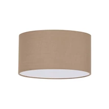 Abajur IdealLux SET UP PARALUME CILINDRO D70 TORTORA textil, plastic, gri - 304632