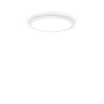 Plafoniera IdealLux FLY SLIM PL D35 metal, plastic, alb, LED, 3000K, 18W, 2650lm - 306643