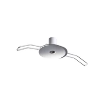 Baza de corp incastrat IdealLux ROSONE RECESSED CROMO metal, crom - 307107