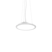 Pendul IdealLux FLY SLIM SP D35 metal, plastic, alb, LED, 4000K, 18W, 2800lm - 307978