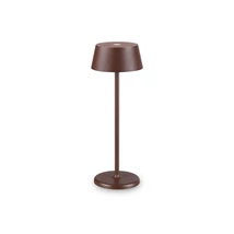 Veioza exterioara IdealLux PURE TL metal, cafeniu, LED, 3000K, 1.5W, 230lm, IP54 - 311661