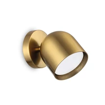 Aplica de perete IdealLux DODO AP1 metal, alama, GX53 - 314129