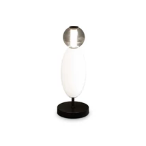 Veioza IdealLux LUMIERE TL metal, sticla, negru, alb, gri, LED, 3000K, 18W, 2050lm - 314204
