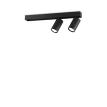 Plafoniera IdealLux PROFILO PL2 metal, negru, GU10 - 314723