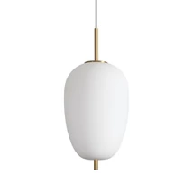 Pendul Ideallux UMILE-3 SP1 metal, sticla, auriu, alb, LED, 20W, 2050lm, 3000K - 314945