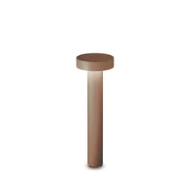 Lampadar exterior IdealLux TESLA PT4 H60 metal, cafeniu, LED, G9, IP44 - 316048