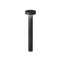 Lampadar exterior IdealLux TESLA PT4 H80 metal, negru, LED, G9, IP44 - 316055