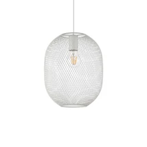 Pendul IdealLux NET SP1 D24 metal, alb, E27 - 317274