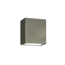 Aplica de perete exterioara IdealLux ARGO AP1 metal, sticla, antracit, transparent, LED, 4000K, 6W, 620lm - 317571