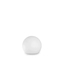 Decor exterior IdealLux SOLE PT1 D20 plastic, alb, E27, IP44 - 318820