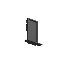 Accesorii pentru sina magnetica IdealLux EGO END CAP RECESSED TRIM SENZA FORO plastic, negru - 320519