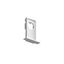 Accesorii pentru sina magnetica IdealLux EGO END CAP RECESSED TRIM CON FORO plastic, alb - 320540