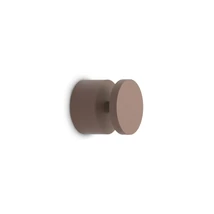 Aplica de perete exterior Ideallux TOFFEE AP COFFEE metal, sticla, cafenea, transparent, LED, 8W, 800lm, 3000K, IP65 - 321196