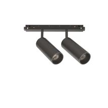 Sursa de lumina pentru sina magnetica IdealLux EGO TRACK DOUBLE metal, negru, LED-48V, 4000K, 24W, 2500lm - 321844