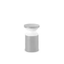 Veioza exterioara IdealLux TORRE PT1 H22 metal, plastic, gri, alb, E27, IP65 - 321950