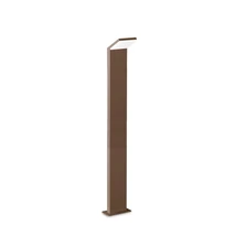 Lampadar exterior IdealLux STYLE PT H100 metal, plastic, cafeniu, alb, LED, 3000K, 9W, 1050lm, IP54 - 322452