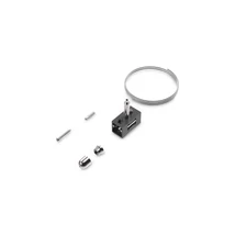 Accesoriu pentru sina magnetica Ideallux EGO KIT BI-EMISSION PENDANT CABLE 2 MT BK plastic, negru - 322490