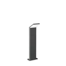 Lampadar exterior IdealLux STYLE PT H050 metal, plastic, antracit, alb, LED, 3000K, 9W, 1050lm, IP54 - 322612